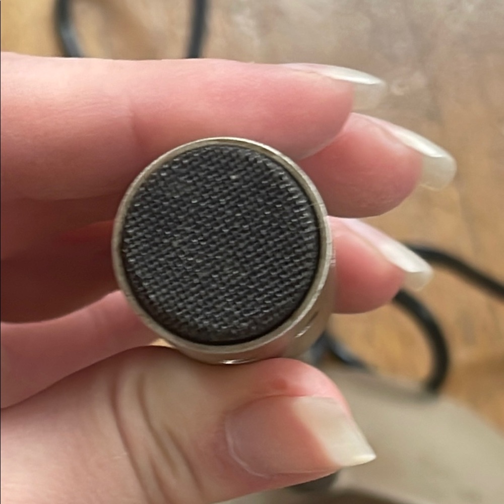 Vintage Desktop Microphone with Stand - Picture 8 of 16